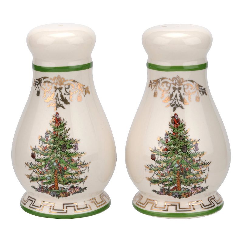 Spode Christmas Tree Gold 4 Inch Salt and Pepper Shaker - 4 Inches, 1 of 5