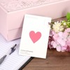 Unique Bargains Self-Adhesive Heart Decorations Sticker for Envelope Wedding 2000 Pcs - 4 of 4