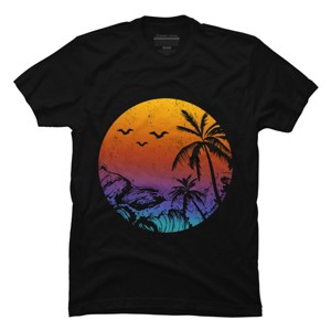Men's Design By Humans Summer Vibes By Semir T-Shirt - 1 of 2