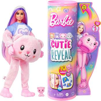 Barbie Pop Reveal Fruit Series Fruit Punch Doll, 8 Surprises Include Pet,  Slime, Scent & Color Change