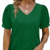 LEVEN SIXTEEN Casual Puff Short Sleeve Tops - 2 of 3