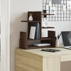 vidaXL Desk Organiser Brown Oak 19.3x7.9x20.7" Engineered wood - 3 of 4