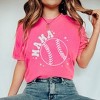 Simply Sage Market Women's Mama Baseball Stars Mini Short Sleeve Graphic Tee - 2 of 2