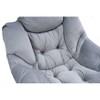 NicBex Cotton Accent Chair,Upholstered Living Room Chairs with High Backrest and Plastic Legs,Cozy Armchair,Accent Chairs for Living Room - 4 of 4
