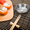 Unique Bargains Stainless Steel Seasoning Condiment Appetizer Mini Sauce Dishes 4" 6 Pcs - 4 of 4