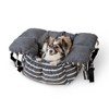 Hooseng Dog Car Seats, Washable Dog Booster Seat for Car with Clip-On Safety Leash & Storage Pockets, Portable Travel Bed for Small Dogs - 2 of 4