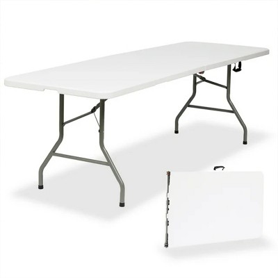 Skonyon 8ft Long Folding Party Table Indoor And Outdoor, White : Target