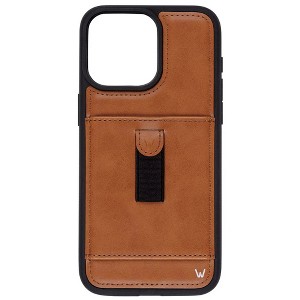 Walli Cases Russet Brown Sport Case with Wallet and Finger Strap - 1 of 4