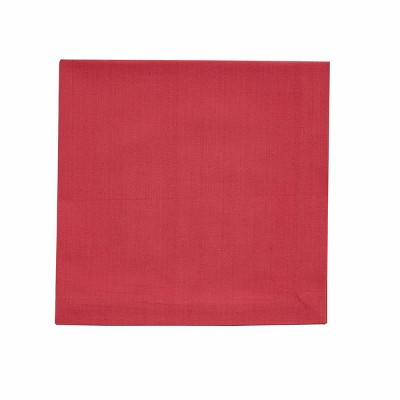 Split P Elements Solid Napkin Set - Rose