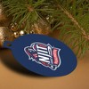 New Jersey Institute of Technology Primary Logo Aluminum Holiday Christmas Tree Ornament - 4 of 4