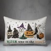 Creative Products Witch Way to Treats 14 x 20 Spun Poly Pillow - 3 of 3