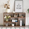 80" Modular TV Stand,2 Piece Adjustable Media Console with Open Storage Shelves,L-Shaped Bookshelf for Living Room-Baofuwish - 3 of 4
