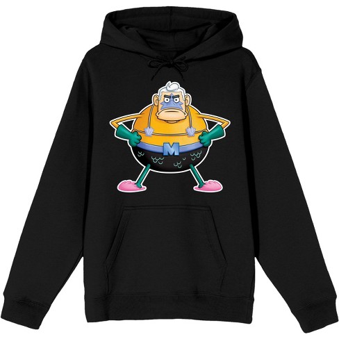 The Spongebob Squarepants Black Mermaid Man Hoodie Xxl Target