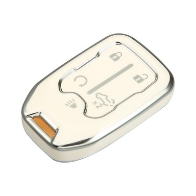 Unique Bargains TPU 360 Degree Smart Key Fob Case Cover Fit for GMC Sierra 1 Pc