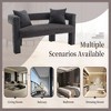 NicBex 51.2 Inch Loveseat,Modern Chenille Small Loveseat Sofa with 2 Pillows,Comfy Upholstered 2-Seater Couch for Living Room,Bedroom - 4 of 4