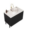 KIGFTSOD 30" Bathroom Vanity with Sink, Freestanding Bathroom Storage Cabinet with 2 Doors - 3 of 4