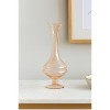Pink Glass Stem Vase (Set of 2) - 2 of 3