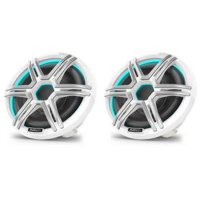 Garmin Fusion 2 Apollo AP-SL10SPW 10" LED Marine Subwoofer Sport Grill White