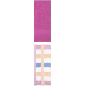 REGALWOVEN Cotton Absorbent Soft Decorative Hand Towels 13" x 30"/13" x 29" 2 Pcs - 1 of 4