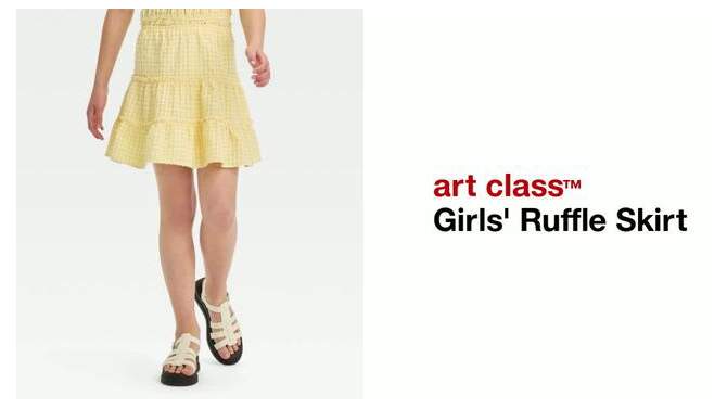 Girls' Ruffle Skirt - art class™, 2 of 5, play video