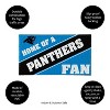 Evergreen Home of a Fan Carolina Panthers 28" x 16" Woven PVC Indoor Outdoor Doormat, Home of a Fan - 3 of 4
