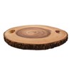 Twine Acacia Wood Cheese Board with Handles, Cheese Platter, Charcuterie board Set, Cheese Tray, Natural Wood - 4 of 4