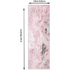 Modern Abstract Geometric Runner Rug - Machine Washable, Non-Slip, Rubberback, for Hallway & Living Room - 2 of 4