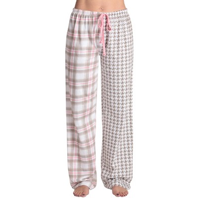 Just Love Women's Plush Pajama Pants - Soft And Cozy Sleepwear Fleece Lounge  Pjs - Buffalo Check 6286-m : Target