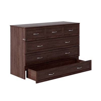 Queen Northfield Murphy Bed Chest - AFI