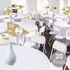 Big Dot of Happiness We Still Do - 50th Wedding Anniversary - Triangle Anniversary Party Photo Props - Pennant Flag Centerpieces - Set of 20 - 2 of 4