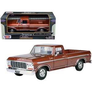1979 Ford F-150 Pickup Truck Brown 1/24 Diecast Model Car by Motormax - 1 of 3