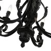 Livex Lighting Valencia 5 - Light Chandelier in  Shiny Black - 3 of 4