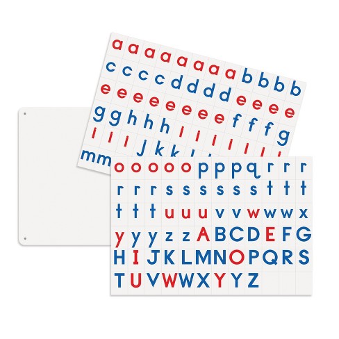 Carson Dellosa Education Print Alphabet Letters Manipulative, Grade Pk-1 :  Target