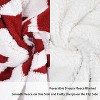 Catalonia Fleece Plush Throw Blanket for Bed Couch, Cozy Fuzzy Warm Jacquard Blanket, TV Bed Fuzzy Blanket, Fluffy Comfy Throws, 50x60 inches - 3 of 4