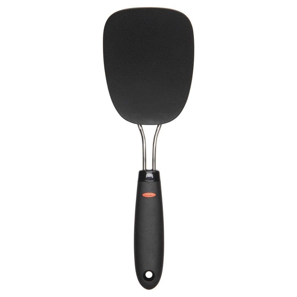 Photos - Other Accessories Oxo Large Nylon Flexible Turner Black: Soft-Grip Handle, Dishwasher-Safe Cooking Spatula, 12.7" Length 