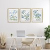 Stupell Industries Wild Blooms with Detailed Outlines 3pc Floating Frame Art Set - 2 of 4