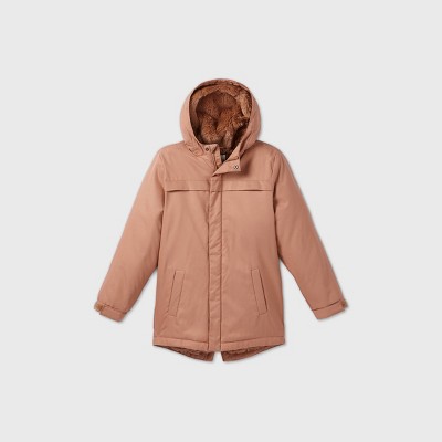 cozy lined parka