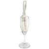 Brushtech Crystal Stemware Washing Brush, Pack of 2, Tapered Foam Brushes for Narrow Flutes, Scratch-Free Cleaning, Non-Absorbent Bristles - 4 of 4