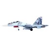 Sukhoi Su-30MKK Flanker-G Fighter Aircraft #504 "Russian Air Force" "Wing" Series 1/72 Diecast Model by Panzerkampf - 2 of 4