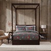 Eddie Bauer Full/Queen Block Patchwork Quilt Set Green - 2 of 4