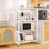 SUGIFT Foldable Storage Shelves with Wheels for Garage Kitchen - 2 of 4