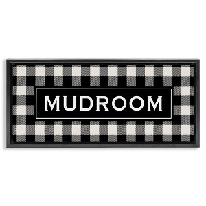 Stupell Industries Mudroom Classic New England Plaid, 31" x 14" - 1 of 4