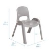 ECR4Kids SitRight Chair, 4-Pack - 2 of 4