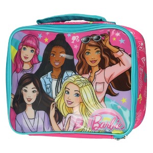 Barbie Lunch Box Barbie and Friends Insulated Lunch Tote Bag Pink - 1 of 4