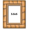 PosterPalooza | 3.5x5 Modern Bamboo Picture Frame, UV Acrylic, 5 Finishes - 2 of 4