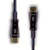 SatelliteSale Digital Fiber Optic 8K HDMI 2.1 Cable 8K/60Hz 48Gbps Universal Wire PVC Black Cord - image 2 of 4