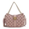 MKF Collection Solari Vegan Leather Women's Shoulder Bag Braided Chain by Mia K - 2 of 4