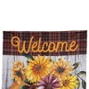 Northlight Flint Corn "Welcome" Fall Harvest Outdoor House Flag - 40" x 28" - 4 of 4