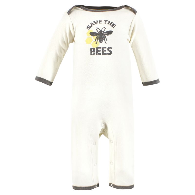 Touched by Nature Organic Cotton Coveralls, Save The Bees, 3 of 5