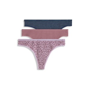 Jockey Women's Organic Cotton Stretch Logo Thong - 3 Pack - 1 of 4